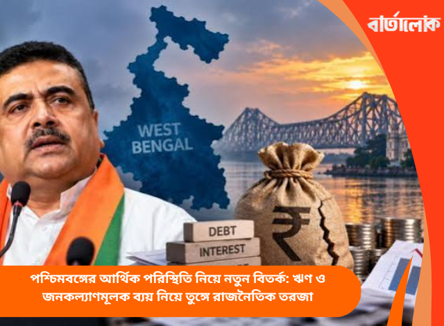 পশ্চিমবঙ্গের আর্থিক পরিস্থিতি নিয়ে নতুন বিতর্ক: ঋণ ও জনকল্যাণমূলক ব্যয় নিয়ে তুঙ্গে রাজনৈতিক তরজা