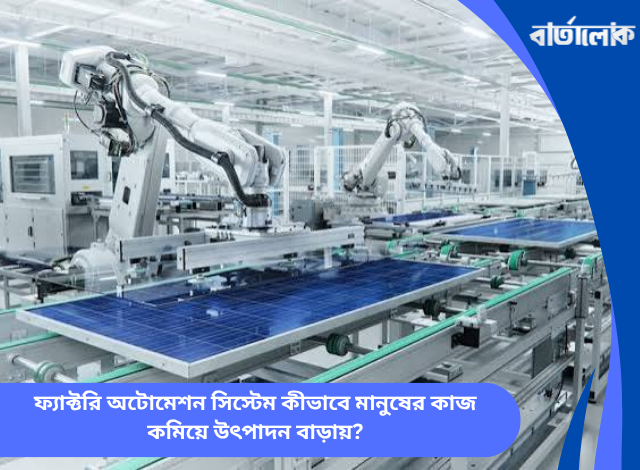 ফ্যাক্টরি অটোমেশন সিস্টেম কীভাবে মানুষের কাজ কমিয়ে উৎপাদন বাড়ায়?