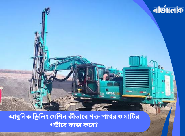 আধুনিক ড্রিলিং মেশিন কীভাবে শক্ত পাথর ও মাটির গভীরে কাজ করে?