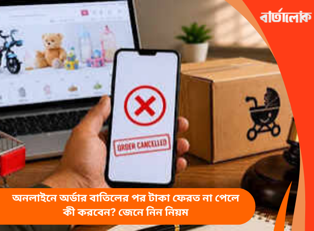 অনলাইনে অর্ডার বাতিলের পর টাকা ফেরত না পেলে কী করবেন? জেনে নিন নিয়ম